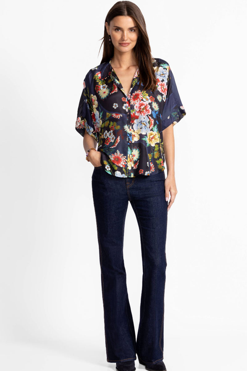 Johnny Was The Audrey Short Sleeve Shirt - Advestia C10725-7 - Pre-Order September Delivery
