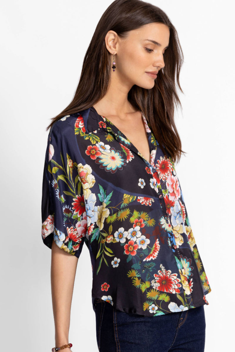 Johnny Was The Audrey Short Sleeve Shirt - Advestia C10725-7 - Pre-Order September Delivery