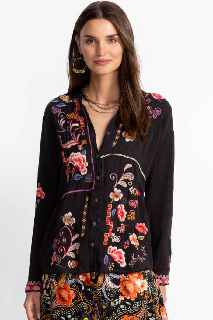 Johnny Was Marcia Shirt - Fatima C14625-7 - Pre-Order September Delivery
