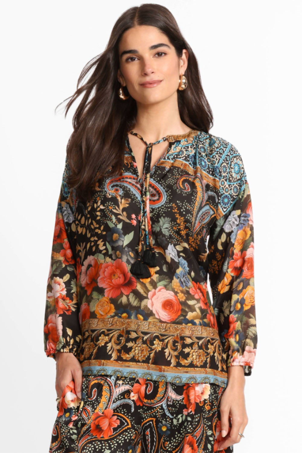 Johnny Was Margot Blouse - Leto C11825-7 - Pre-Order September Delivery