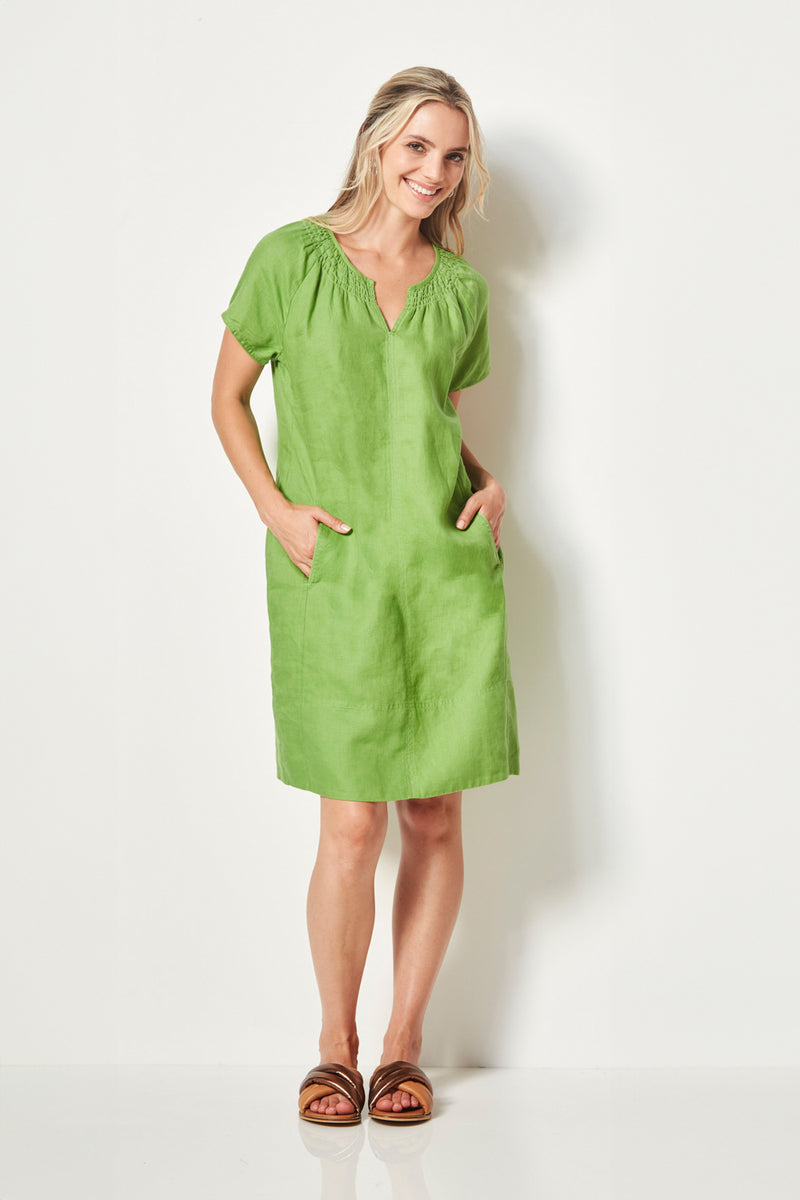 Verge Joanna Dress In Lime 9354BR