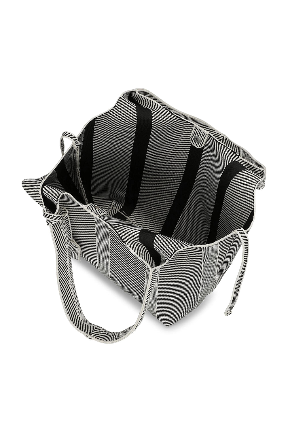 Ilse Jacobsen Knitted Bag in Black KNITTY01