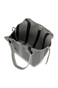 Ilse Jacobsen Knitted Bag in Black KNITTY01