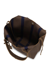 Ilse Jacobsen Knitted Bag in Brown KNITTY01