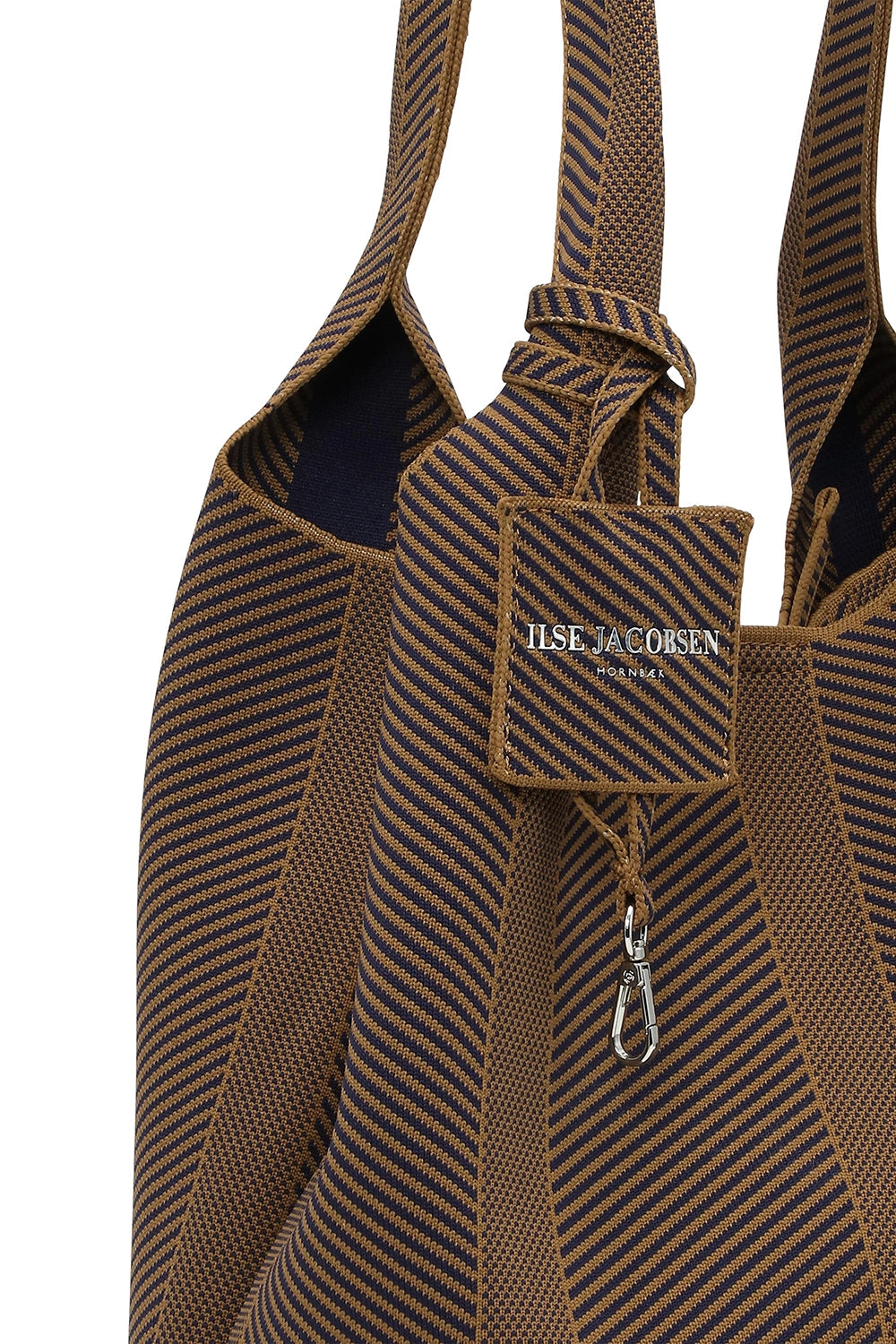 Ilse Jacobsen Knitted Bag in Brown KNITTY01