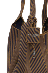 Ilse Jacobsen Knitted Bag in Brown KNITTY01