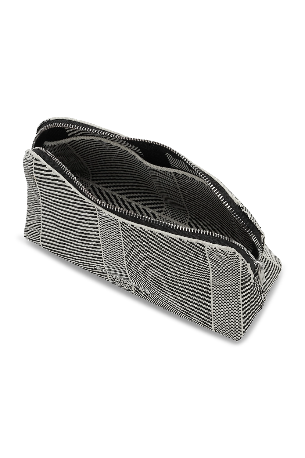 Ilse Jacobsen Knitted Makeup Bag in Black KNITTY02