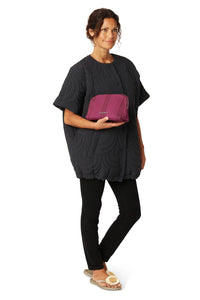Ilse Jacobsen Knitted Makeup Bag in Haze KNITTY02