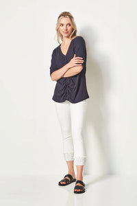 Verge Kali Jean in White 9289XBT