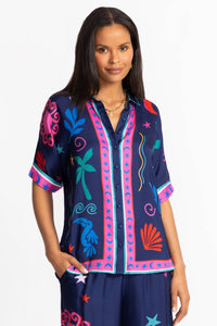 Johnny Was Fernanda Button Down Shirt - Paloma's Island L16925-4