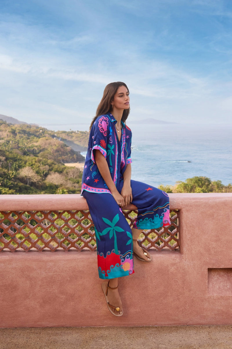 Johnny Was Fernanda Button Down Shirt - Paloma's Island L16925-4 - Pre-Order June Delivery