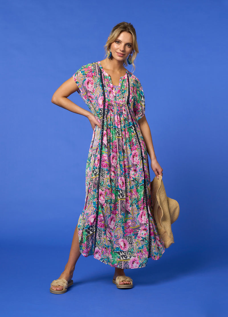 Loobie's Story Frida Kaftan Dress LS2535