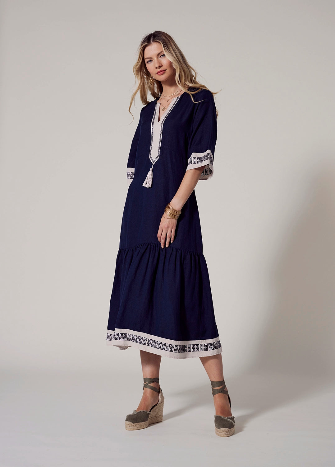 Loobie's Story Clio Tassel Dress LS2774