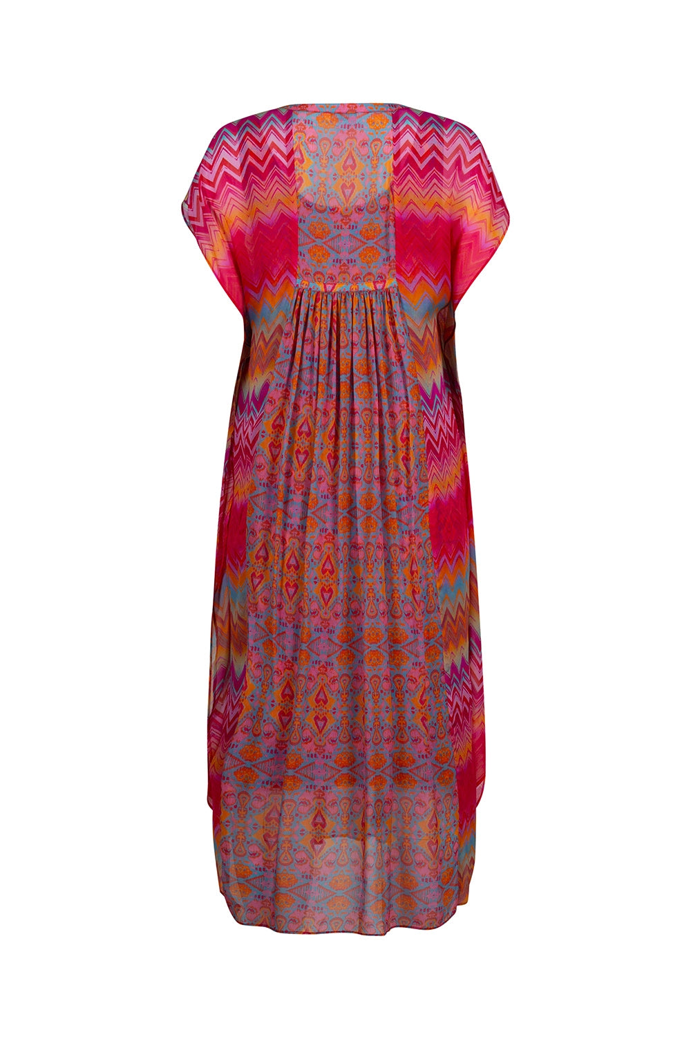 Loobies Story Rosita Kaftan Dress Rouge Multi LS2819R