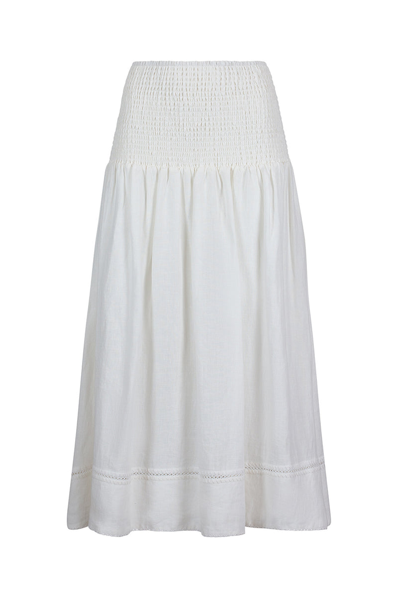 Loobies Story Varena Skirt White LS2865