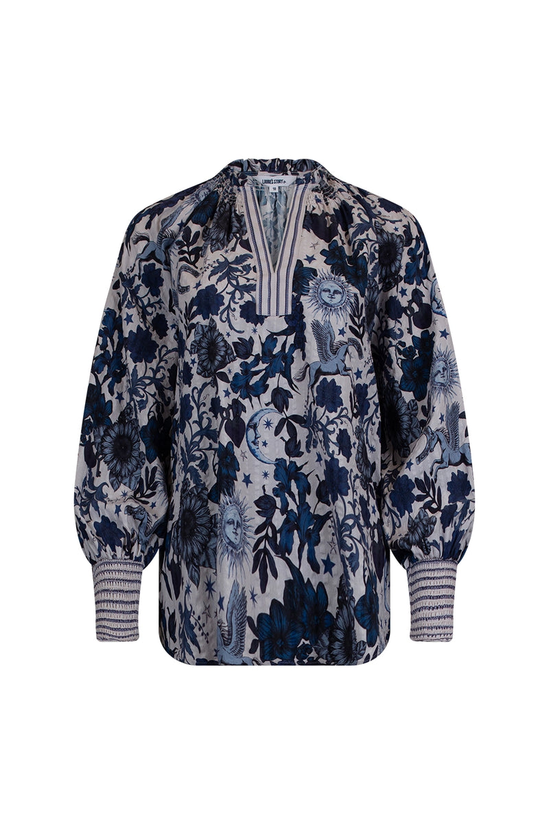 Loobies Story Greenwich Blouse LS2901G - Pre-Order March/April Delivery