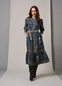 Loobies Story  Greenwich Midi Dress LS2916