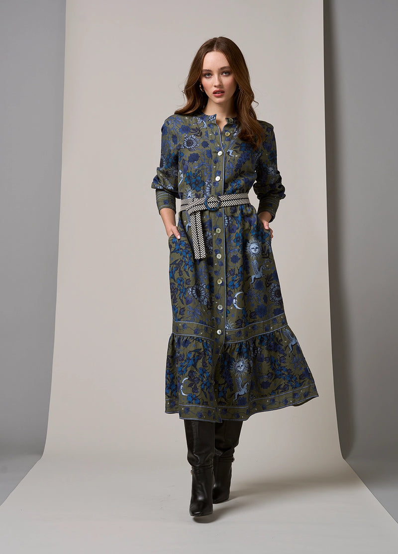 Loobies Story  Greenwich Midi Dress LS2916
