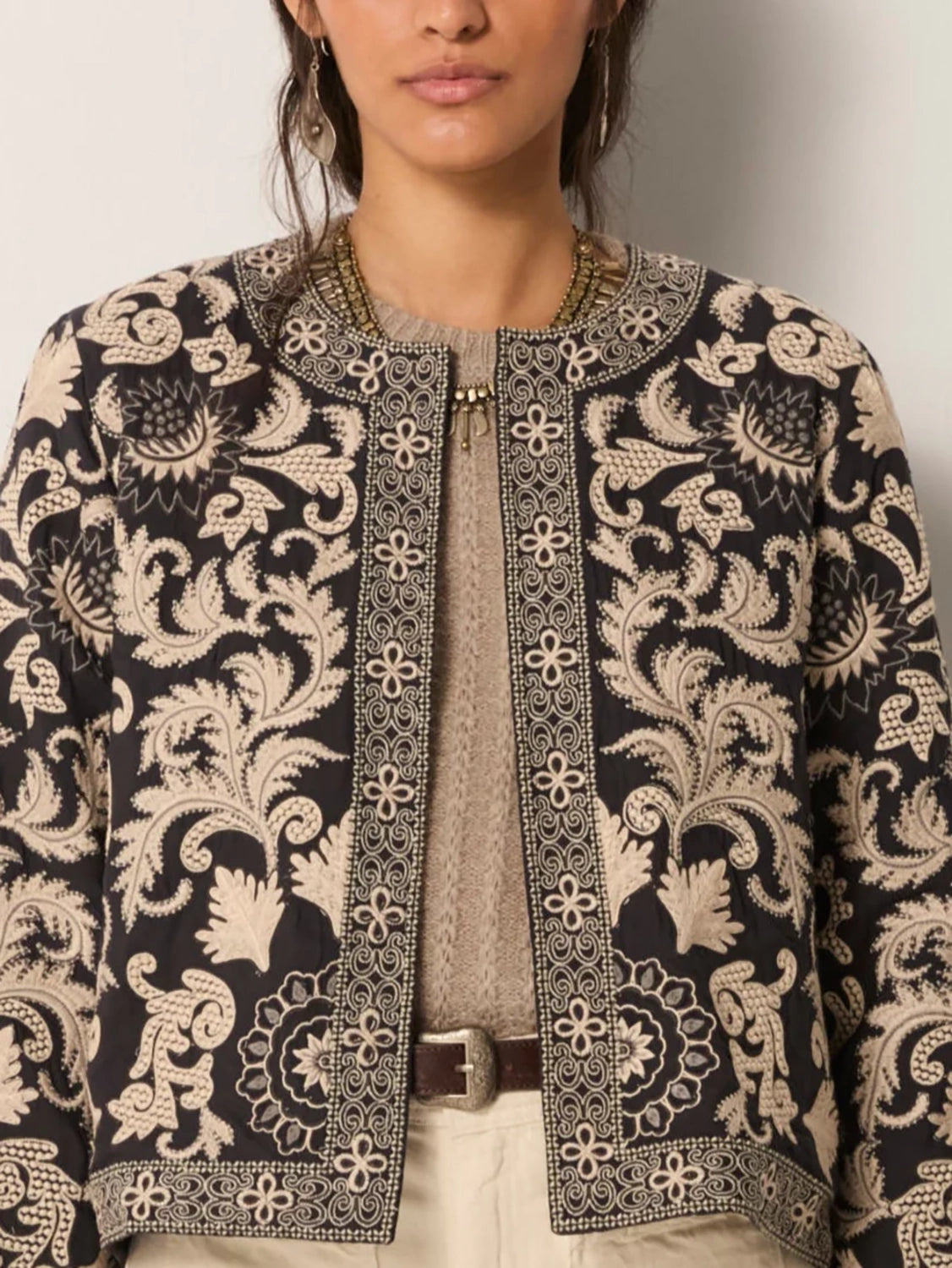 Maison Hotel Balani Jacket in Deep Black