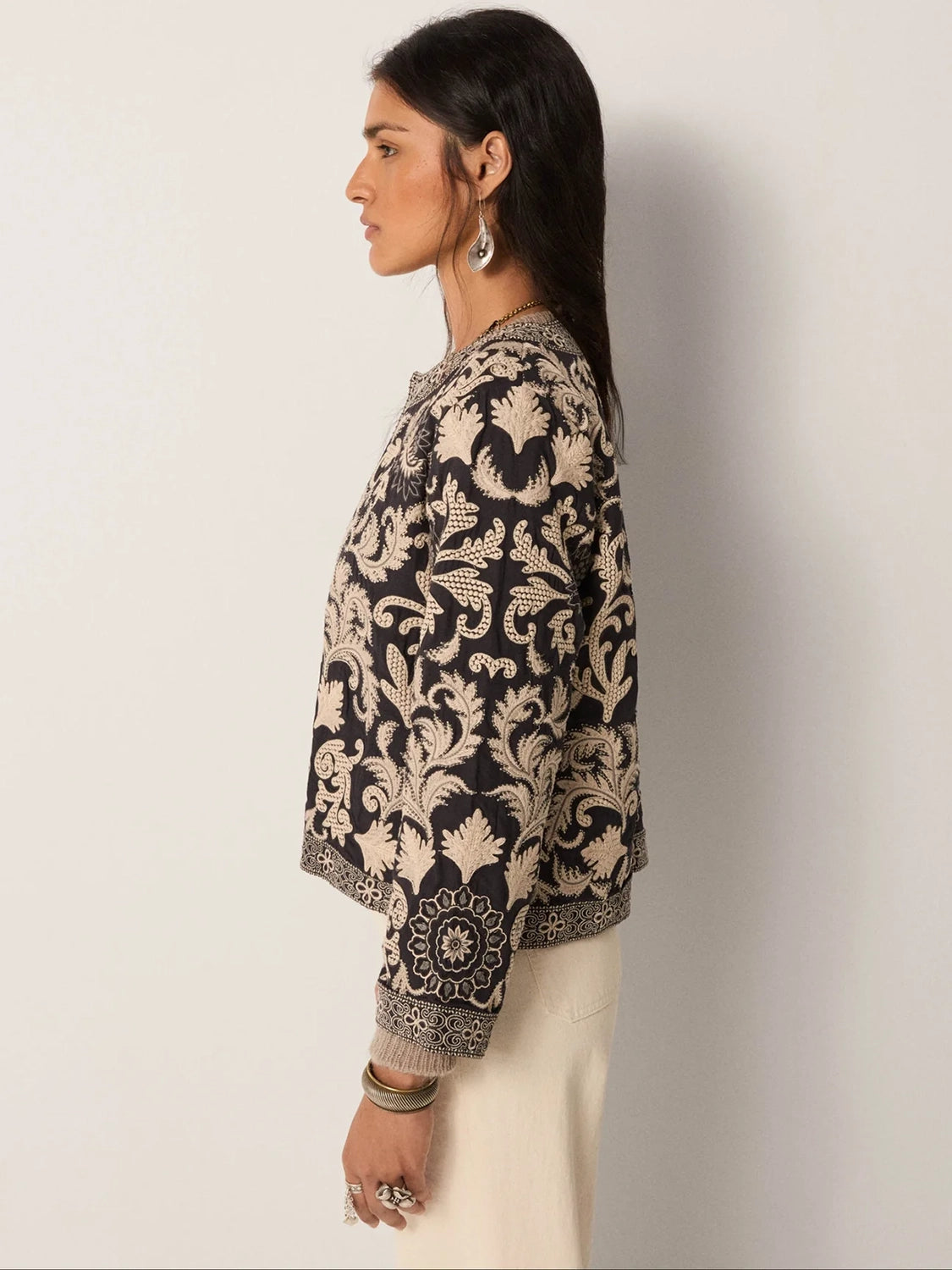 Maison Hotel Balani Jacket in Deep Black