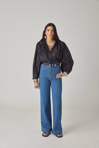 Maison Hotel Charlie Pant Dark Denim - Pre-Order July Delivery