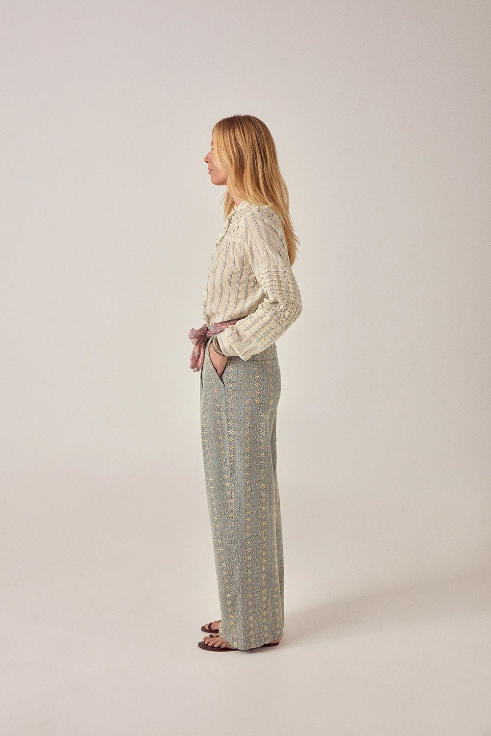 Maison Hotel Elta Blouse Cloud Thread - Pre-Order July Delivery