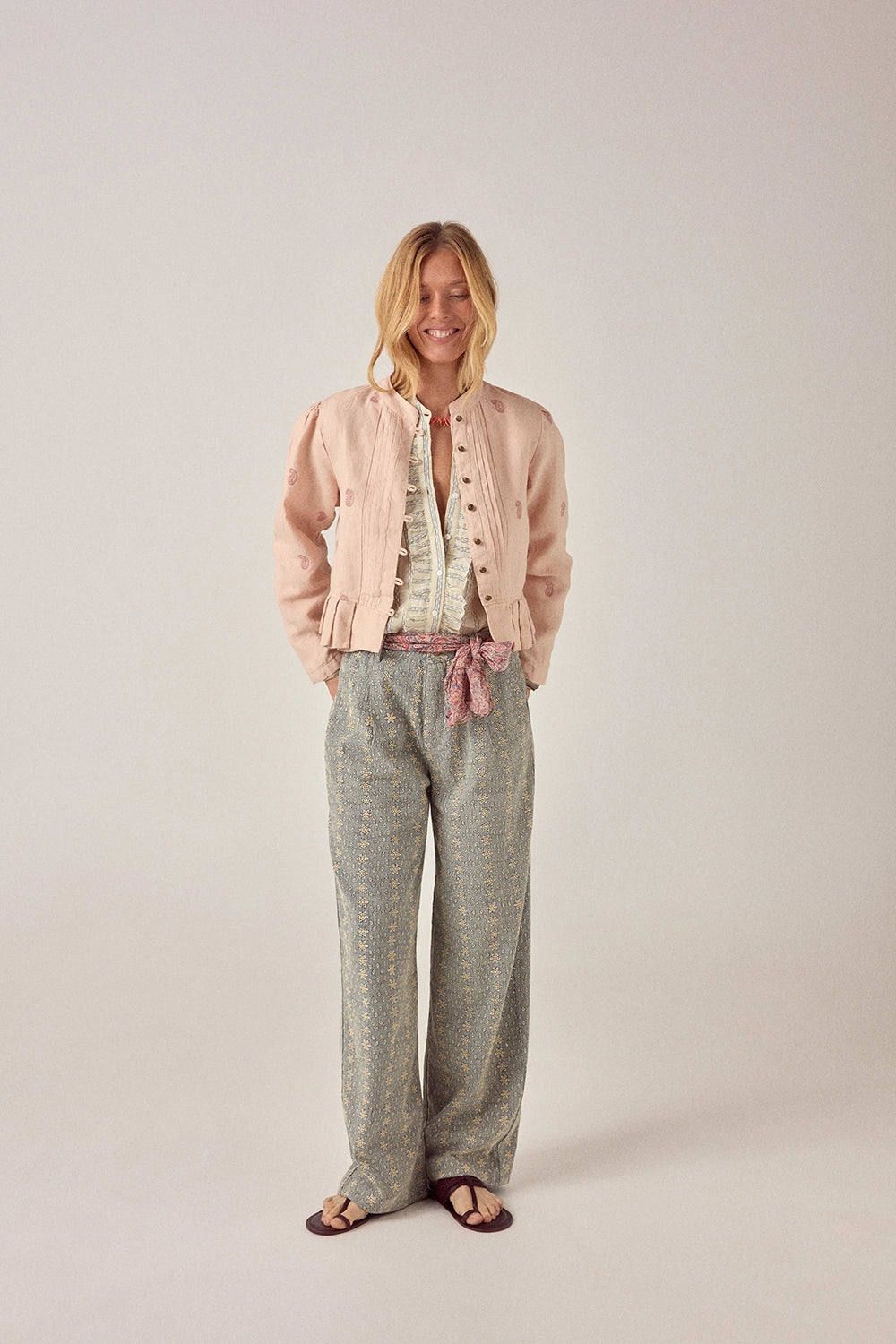 Maison Hotel Elta Blouse Cloud Thread - Pre-Order July Delivery