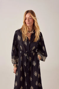Maison Hotel Eleonora Dress Black Henna - Pre-Order July Delivery