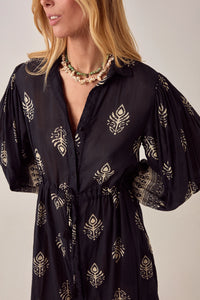 Maison Hotel Eleonora Dress Black Henna - Pre-Order July Delivery