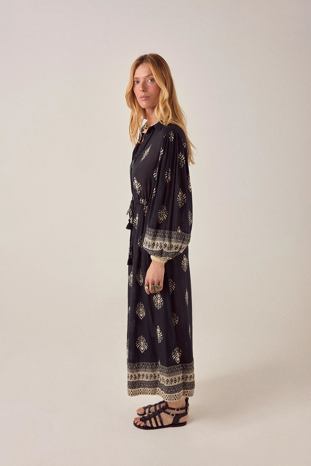 Maison Hotel Eleonora Dress Black Henna - Pre-Order July Delivery