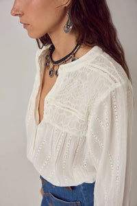 Maison Hotel Paoli Blouse Bianco - Pre-Order July Delivery