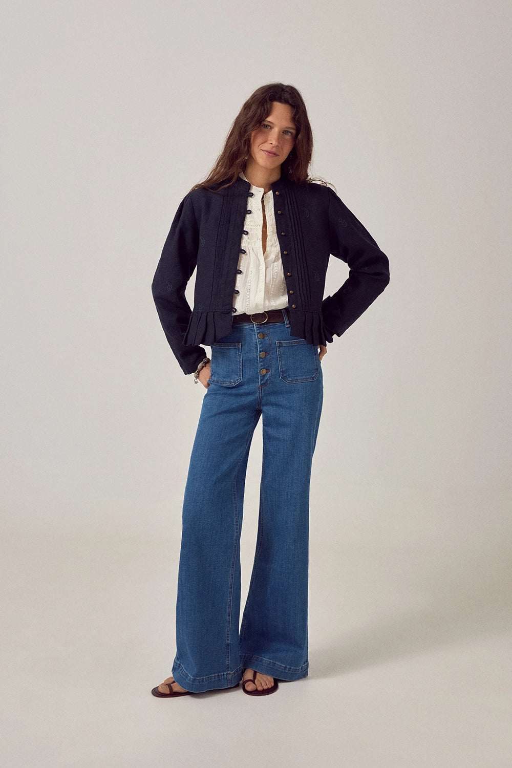 Maison Hotel Charlie Pant Dark Denim - Pre-Order July Delivery