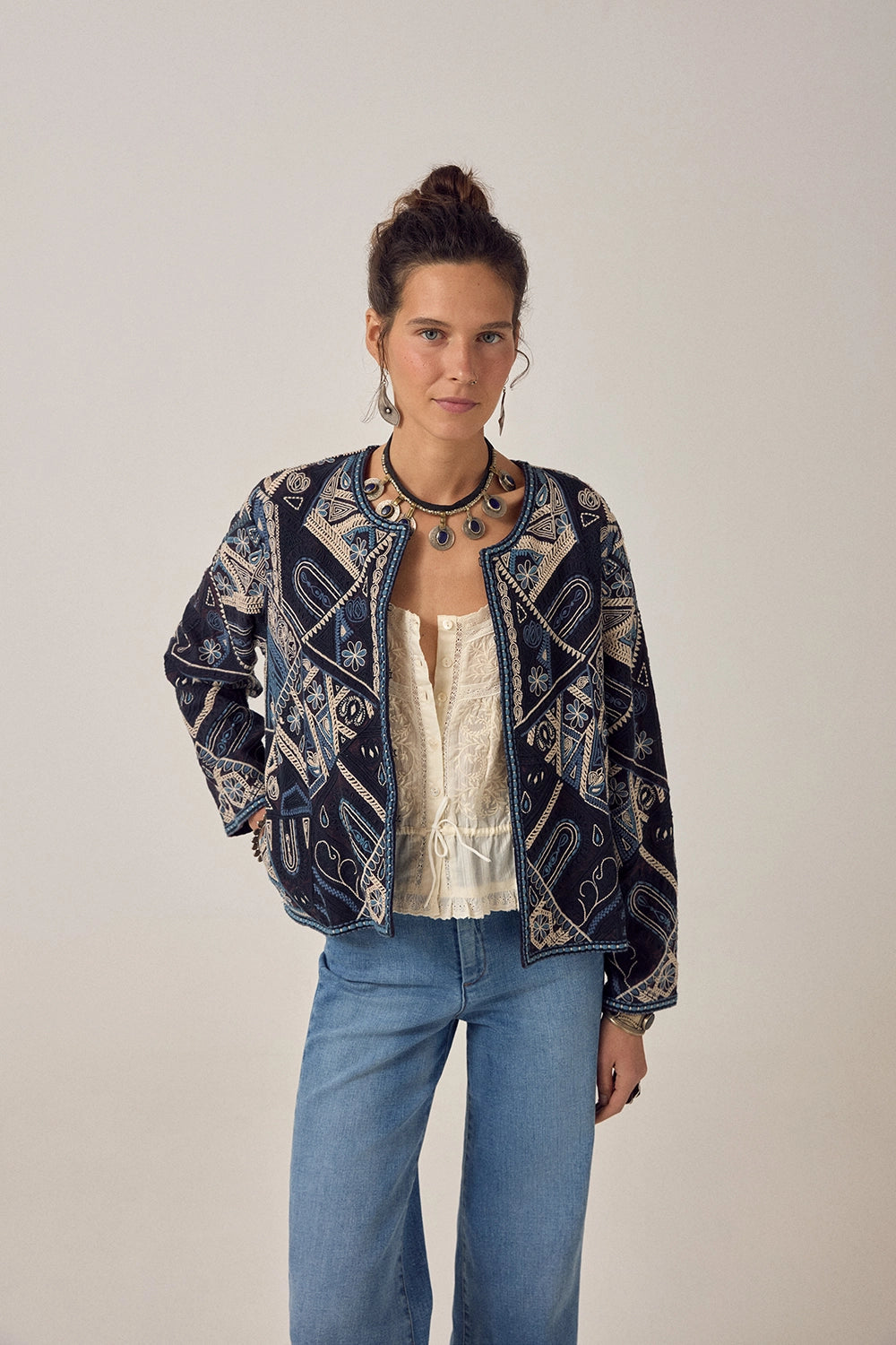 Maison Hotel Pati Jacket Bright Blue - Pre-Order July Delivery