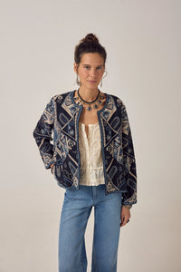 Maison Hotel Pati Jacket Bright Blue - Pre-Order July Delivery