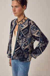 Maison Hotel Pati Jacket Bright Blue - Pre-Order July Delivery
