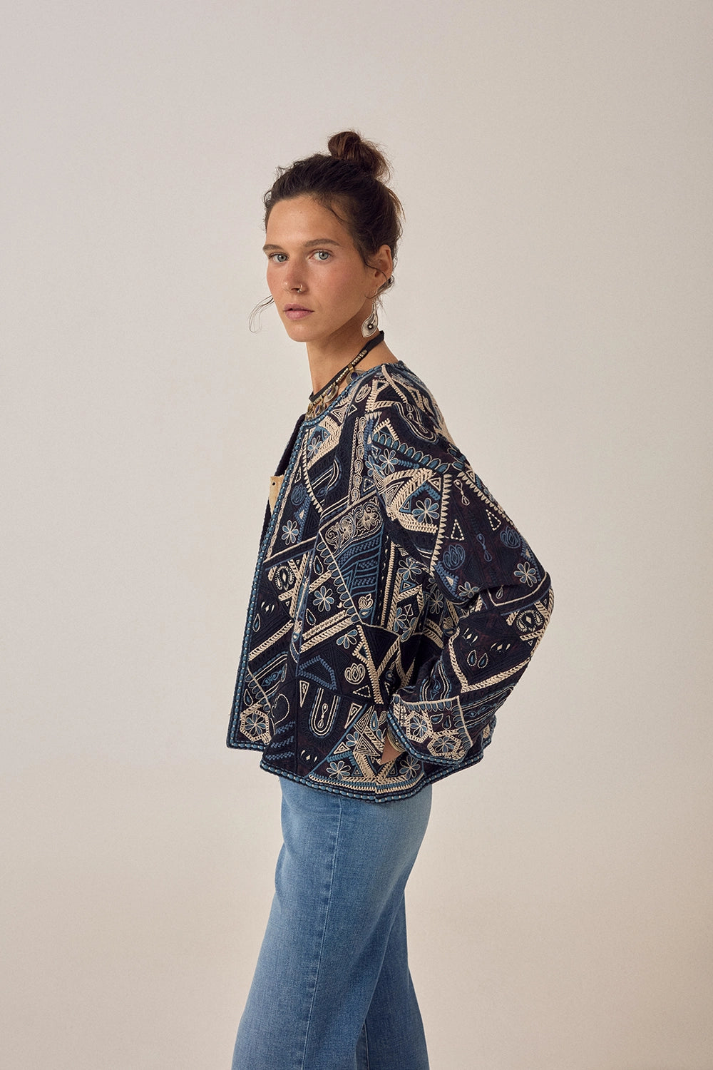 Maison Hotel Pati Jacket Bright Blue - Pre-Order July Delivery