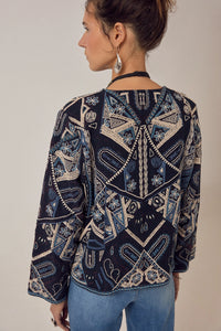 Maison Hotel Pati Jacket Bright Blue - Pre-Order July Delivery