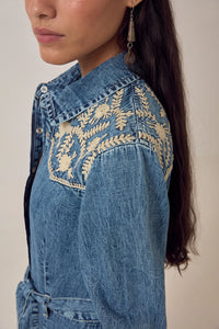 Maison Hotel Amelia Dress Blue Haze - Pre-Order July Delivery