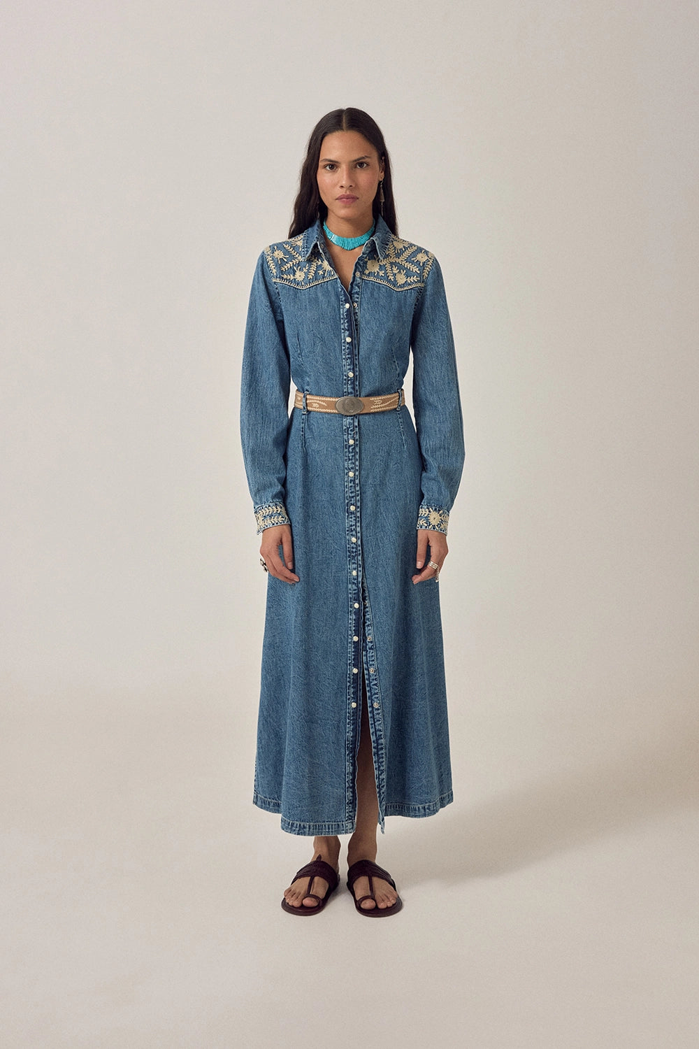 Maison Hotel Amelia Dress Blue Haze - Pre-Order July Delivery