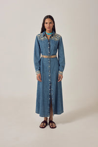 Maison Hotel Amelia Dress Blue Haze - Pre-Order July Delivery