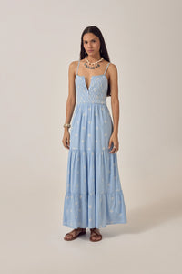 Maison Hotel Etta Sleeveless Dress Sky Blues - Pre-Order July Delivery