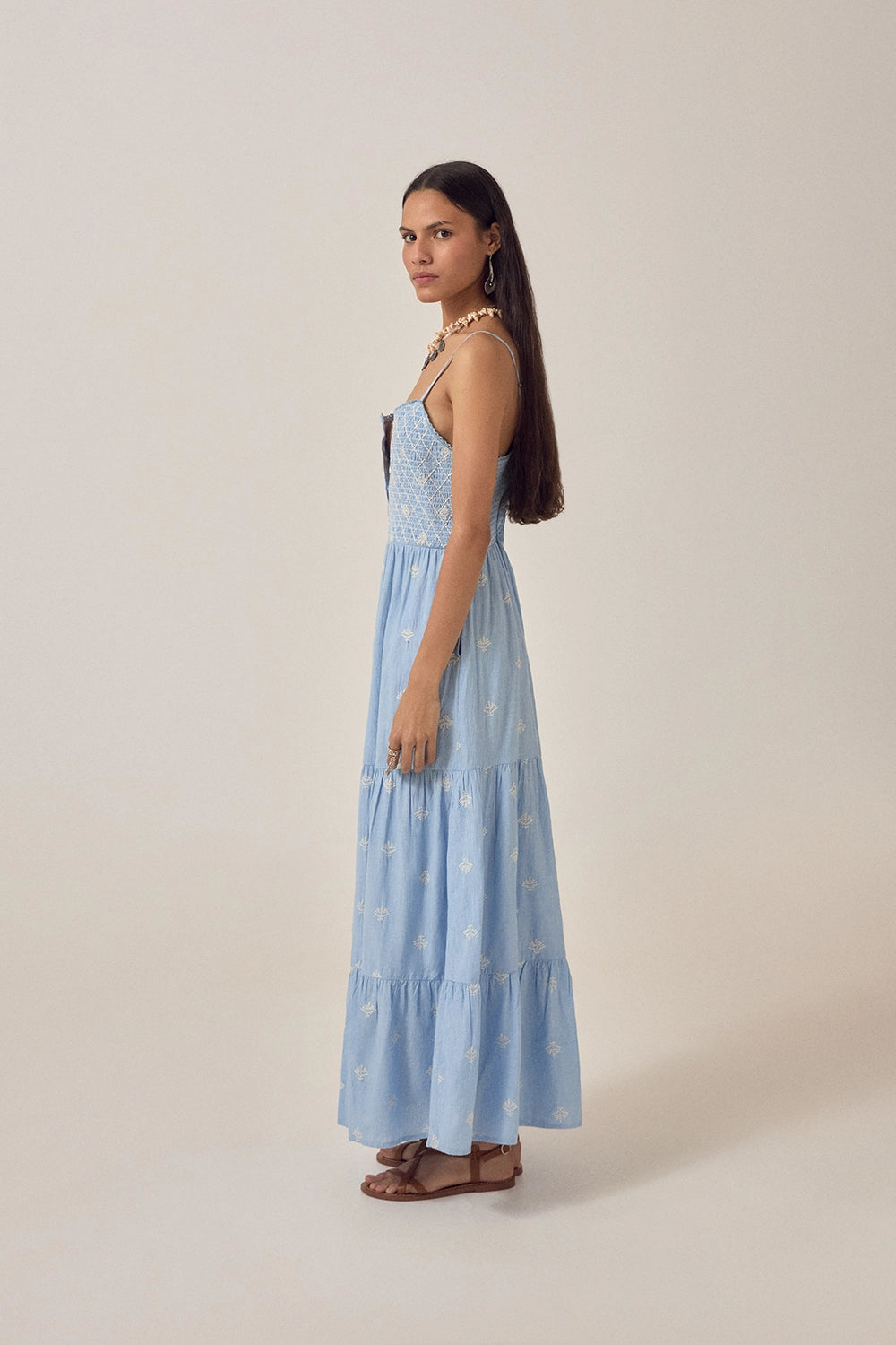 Maison Hotel Etta Sleeveless Dress Sky Blues - Pre-Order July Delivery