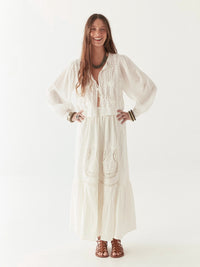 Maison Hotel Ludovica Blouse in Pearl