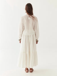 Maison Hotel Ludovica Blouse in Pearl