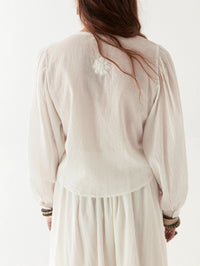 Maison Hotel Ludovica Blouse in Pearl