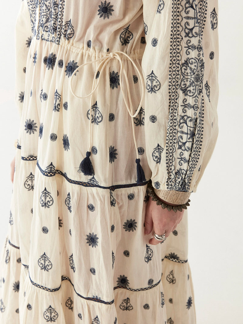 Maison Hotel Caroline Dress in Off White