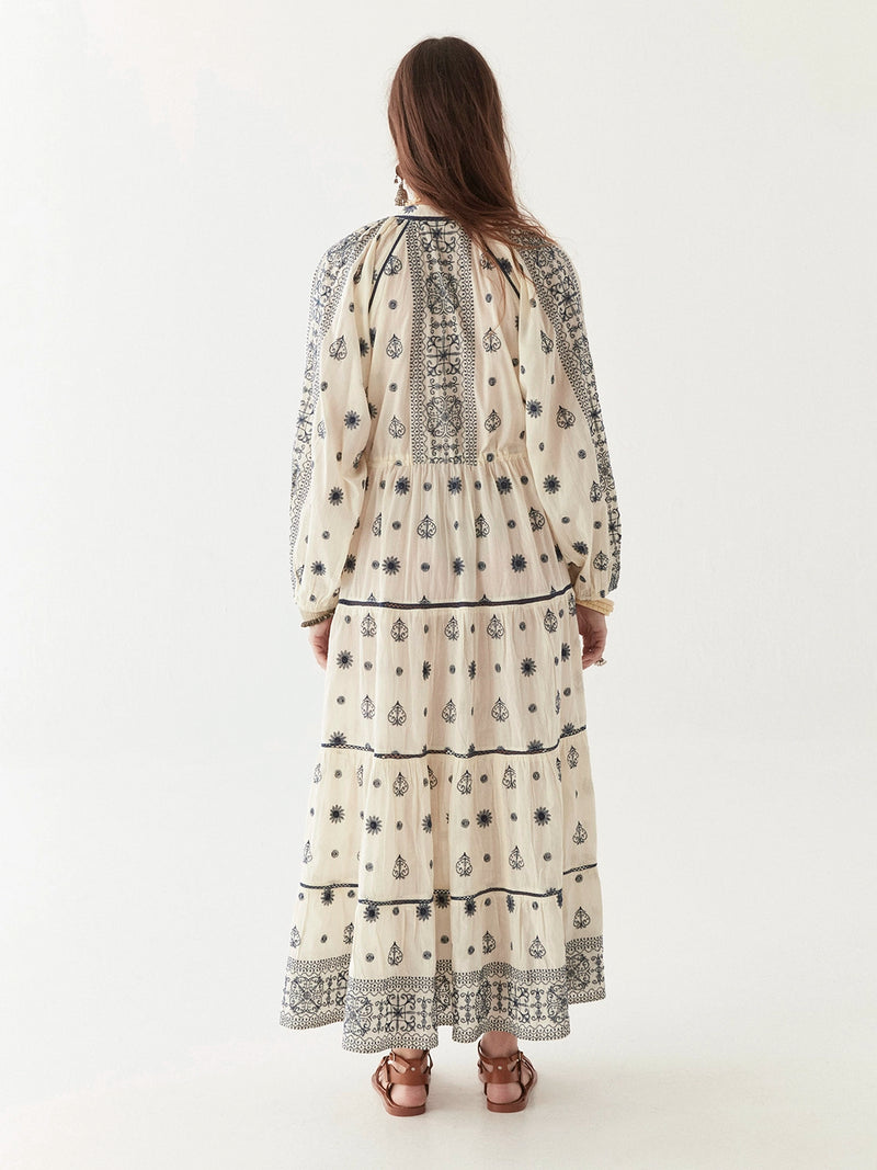 Maison Hotel Caroline Dress in Off White