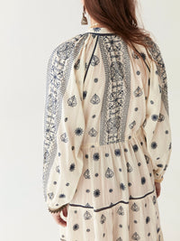 Maison Hotel Caroline Dress in Off White