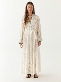 Maison Hotel Lilibet Dress in Shell