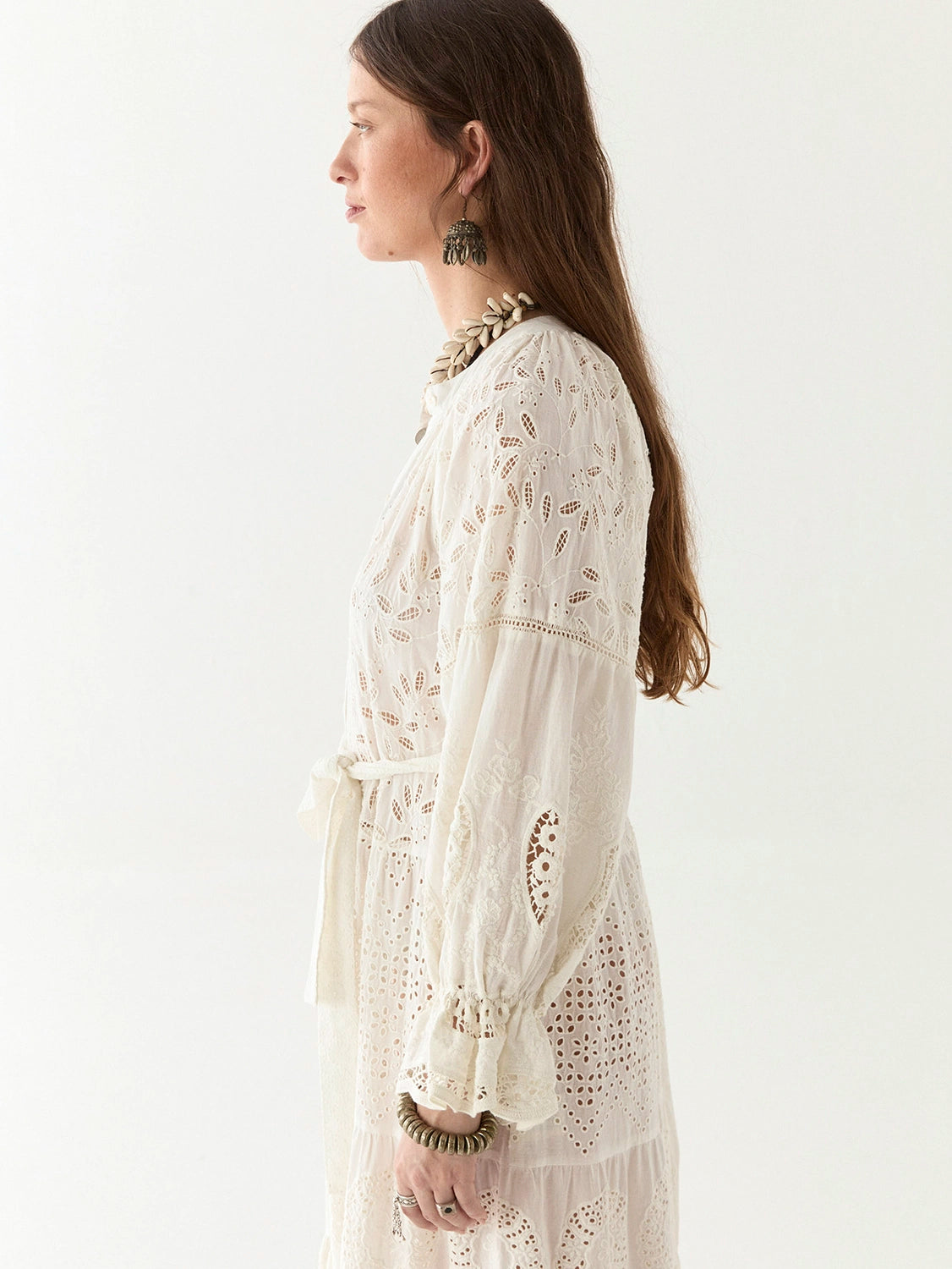 Maison Hotel Lilibet Dress in Shell